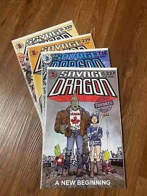 Buy Savage Dragon #227,228,229,230 NM+ 9.6 , Low Print (Image Comics, 2017) • 47.97£