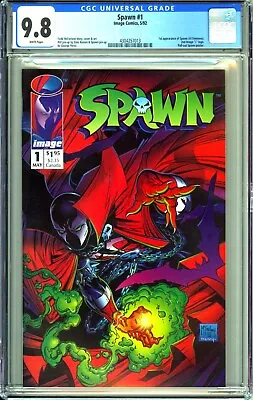 Buy Spawn #1 (1992) - CGC 9.8 - FIRST SPAWN APPEARANCE • 144.99£