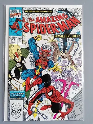 Buy Amazing Spider-Man #340 (1990) Key Issue, 1st Femme Fatales. APPEARANCE  • 15£