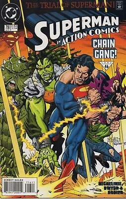 Buy DC Comics 'Superman Featured In Action Comics ' #716 Dec 1995, F / VF Condition • 3.75£