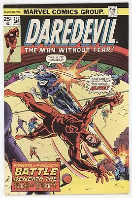 Buy Daredevil 132 Marvel 1976 VF Marv Wolfman Rich Buckler 2nd Bullseye • 60.97£