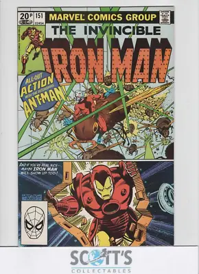 Buy Iron Man  #151  Vf+ • 5£