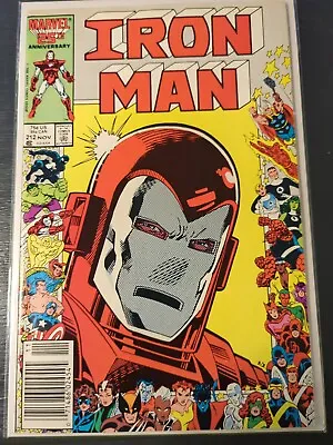 Buy Iron Man 212 Marvel 25th Anniversary Cover (1986, Marvel Comics) Vf/nm Newsstand • 11.89£
