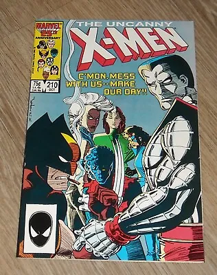 Buy UNCANNY X-MEN #210 MARVEL COMICS October 1986 MARAUDERS 1st APPEARANCE KEY ISSUE • 7.88£