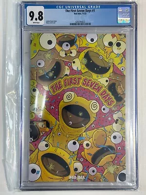 Buy 🐸The First Seven Days #1🐸CGC 9.8 MINT🐸Bad Idea 2023-Kano Art🐸FREE SHIPPING🐸 • 63.32£