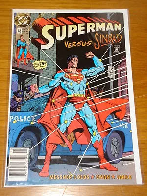Buy Superman #48 Vol 2 Dc Comics Nm (9.4) Condition October 1990 • 3.49£