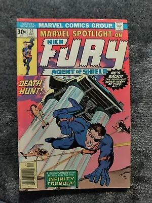 Buy Marvel Spotlight #31 Comic Book Featuring Nick Fury • 3.16£