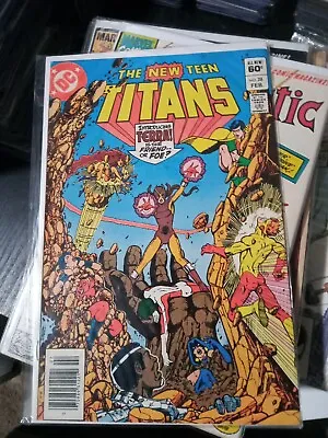 Buy New Teen Titans #28 (1983)- 2nd App & 1st Cover App Of Terra- George Perez- F/vf • 4.02£