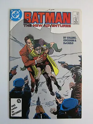 Buy Batman #410 Vg+ Dc 1987 New Adventures Robin Dave Cockrum Art Origin Of Two-face • 3.95£