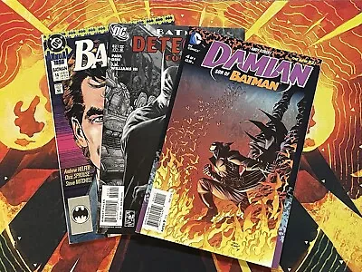Buy Batman Lot Of 3 Dc Comics Annual (1990) Detective Comics #821 (2006) Damian #4 • 4.74£
