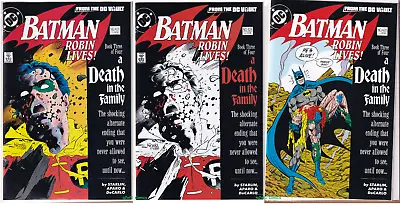 Buy Batman Robin Lives #428 1st & 2nd Print Variant 3Pack Set  2024 DC Comics NM • 19.29£