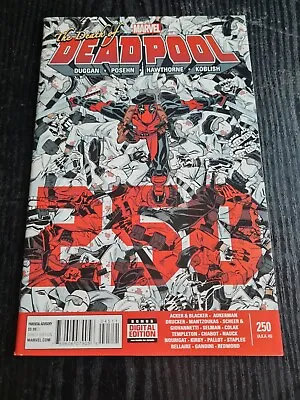 Buy Death Of Deadpool 250 LGY 45 Marvel Comics 2015 Variant 1st Print Hot Series NM • 5.80£