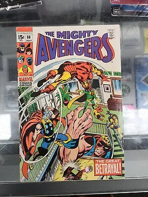 Buy The Mighty Avengers #66 (Thor) 1969 1st App. Adamantium VERY NICE CONDITION  • 68.92£