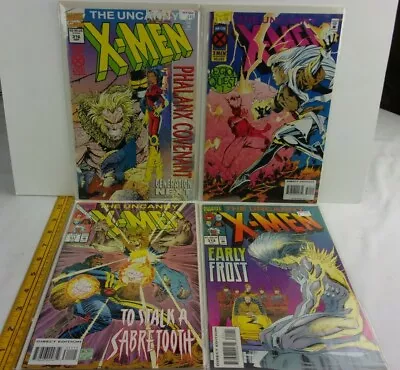 Buy Uncanny X-Men 311 314 316 320 Comic Book Lot VF/NM 1990s Sabretooth • 10.29£