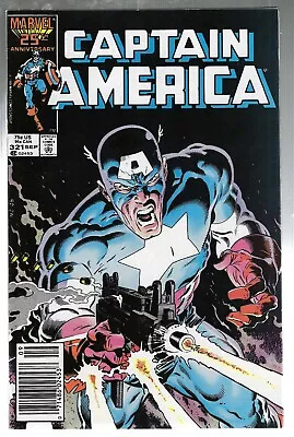 Buy Captain America #321 Newsstand 1986 9.4/nm 1st App Ultimatum/flagsmasher Cgc It! • 27.94£