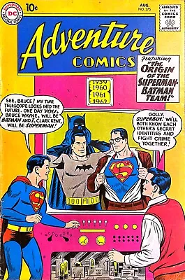 Buy Adventure Comics #275 By DC Comics (1960) - Good/Very Good (3.0) • 88.07£