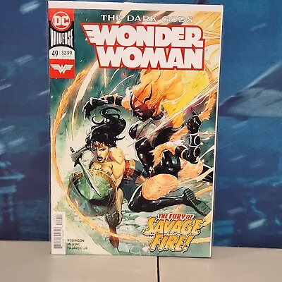 Buy Dc Universe The Dark Gods Wonder Woman  #49 The Fury Of Savage Fire Comic • 10.27£