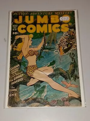 Buy Jumbo Comics #63 G- (1.8) Fiction House Sheena May 1944 < ** • 26.99£