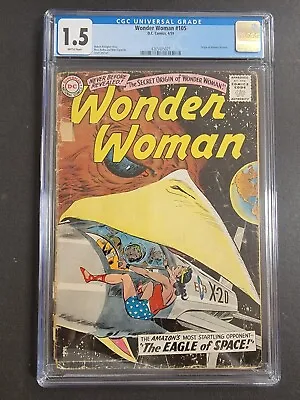 Buy Wonder Woman #105 (1959) CGC 1.5 - Origin Of Wonder Woman (Scarce) • 177.37£