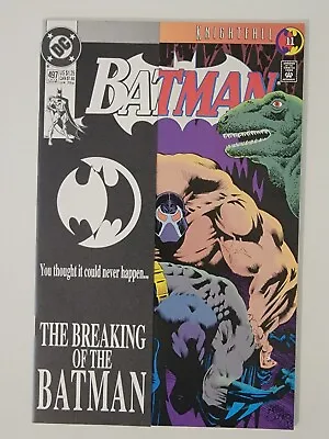 Buy Batman #497 Dc Comics 1993 Knightfall Part 11 Bane Breaks Batman's Back • 3.16£