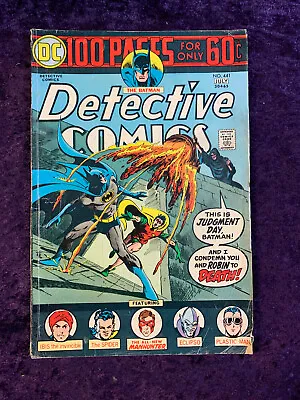 Buy Detective Comics Vol. 1  #441 /  1st Appearance Of Harvey Bullock    / 1974 • 46.87£