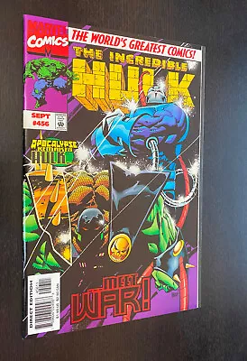 Buy INCREDIBLE HULK #456 (Marvel Comics 1997) -- Horesman Of Apocalypse -- VF/NM • 5.05£