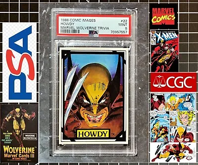 Buy Marvel Comic CGC Graded Card Pairing - Uncanny X-Men #212 - Wolverine PSA 9 MINT • 65.56£
