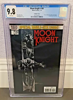 Buy Moon Knight #188 (lenticular 3d Variant Cover) Cgc 9.8 ~ Wp 1st App Sun King 📈 • 79.94£
