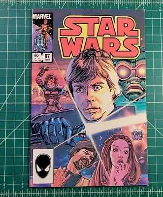 Buy Star Wars #87 (1984) Newsstand Marvel Comics Luke Skywalker • 20.10£