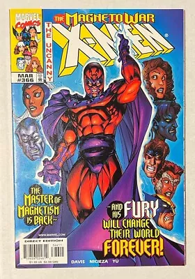 Buy The Uncanny X-Men #366 1999 Marvel Comic Book • 1.90£