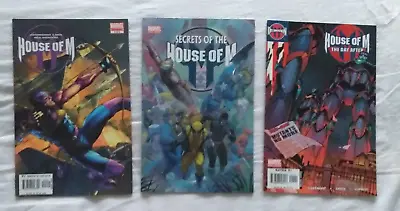Buy X-men Avengers 2005  3 Comic Lot Secrets Of House Of M The Day After 4 Of 8 • 2£
