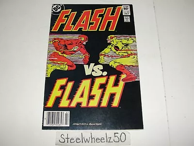 Buy Flash #323 Comic DC 1983 Newsstand Vs Reverse Flash Professor Zoom Infantino HTF • 31.62£