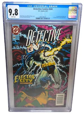 Buy ✨ Detective Comics #644 CGC 9.8 1992 • 118.48£
