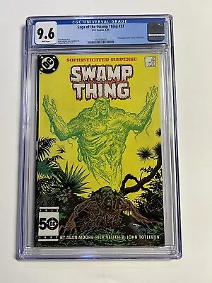 Buy Saga Of The Swamp Thing 37 Cgc 9.6 1985 1st Constantine  • 494.12£