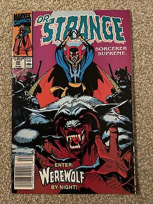Buy Dr Strange #26  MARVEL 1991 Enter Werewolf By Night Near Mint  • 3£