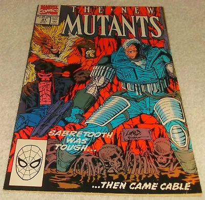 Buy Marvel Comics New Mutants # 91 F+ • 2.50£