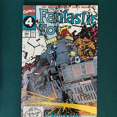 Buy Fantastic Four #354 1st Appearance Of Casey 1961 Series Marvel Silver Age • 7.99£