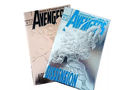 Buy The Avengers #360 & #363 Marvel Comics Foil Embossed Covers • 4.99£