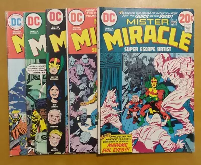 Buy Miracle Man (1973) Lot Of 5 Issues 14 15 16 17 18 DC Comics Jack Kirby • 14.38£