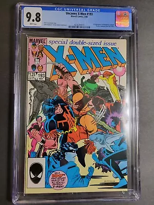 Buy Uncanny X-Men 193 CGC 9.8 WP Marvel Comics 1985, 1st Warpath In Costume  • 138.36£