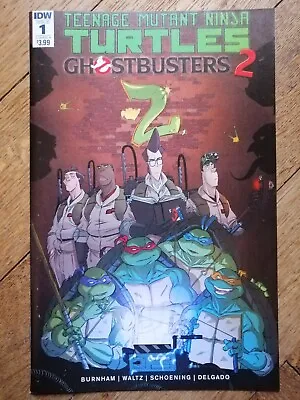 Buy Tmnt Teenage Mutant Ninja Turtles Ghostbusters 2 # 1 , Idw Comics 2017,  Nm • 4.99£