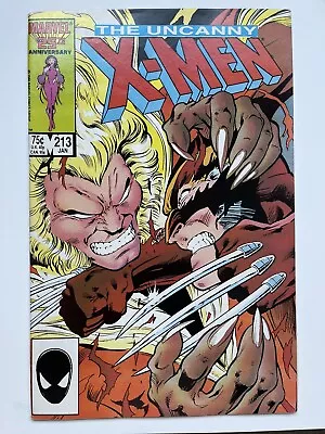 Buy Uncanny X-Men #213 (1987) 1st Cameo App. Mr. Sinister, Psylocke Joins X-Men NM • 15.81£