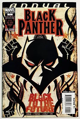 Buy Black Panther Annual #1 NM-/VF+ (2008)  🔑: 1st App Shuri As Black Panther 🔥 • 39.72£
