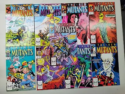 Buy The New Mutants #60,61,62,64,65,66,67,68,69 Marvel 1988 Comics • 19.85£