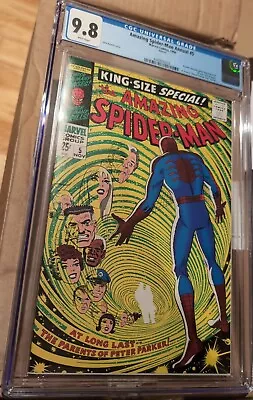 Buy Amazing Spider-Man Annual #5 CGC 9.8 WP Marvel Comics 1994 Reprint • 142.98£