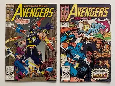 Buy Avengers #303 & #304 (Marvel 1989) FN+ Condition Issues. • 12.95£