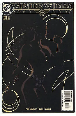 Buy Wonder Woman 188 2nd Series DC 2003 FN VF Adam Hughes Silhouette Lasso • 27.62£