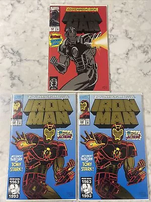 Buy Iron Man #288 48-Page (Marvel Comics 1992) & Iron Man #290 30th Anniversary Foil • 28.95£