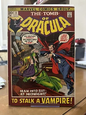 Buy Tomb Of Dracula #3 1st Appearance Rachel Van Helsing (Marvel 1976) FN+/VF- • 40.21£