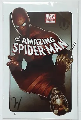 Buy AMAZING SPIDER-MAN #595 Adi Granov 1:20 Variant UNREAD💥 First Print Marvel 2009 • 11.98£
